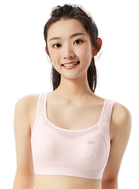 运动内衣女初中学生跑步防震