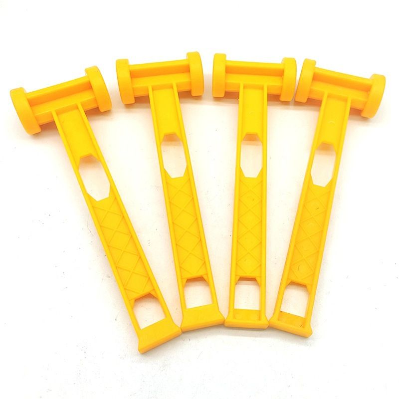 户外野营多功能PE塑料锤子拔钉锤式天幕帐篷锤多工能地钉榔头