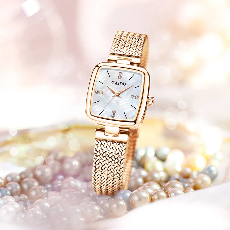 凯度新款女士手表防水超薄女表时尚石英腕表直播外贸爆款