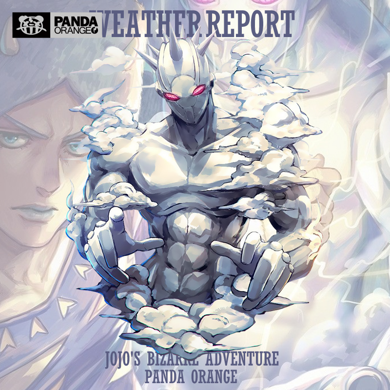 jojo的奇妙冒险联名t恤石之海多明尼克布奇替身天气预报情侣卫衣