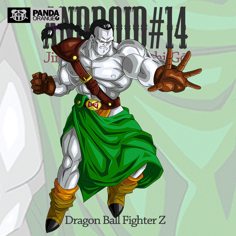 龙珠斗士z联名t恤卡通动漫二次元衣服人造人14号学生短袖情侣装潮