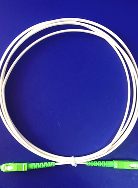 单模皮线光缆光纤跳线2米SCAPC单芯SCPC全新可按要求定制加工全新