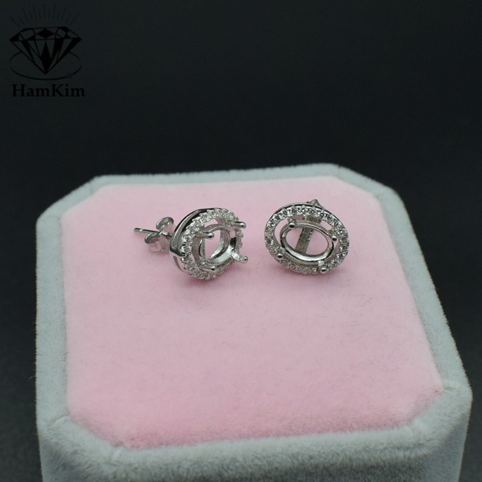 925纯银镶满钻椭圆形耳钉银托空托蛋形5*7-7*9未镶嵌韩版时尚款,饰品/流行首饰/时尚饰品新,耳钉,淘宝优惠券,粉丝福利购,淘宝优惠卷