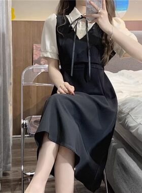 短袖裙连衣裙少女夏装2025新款初