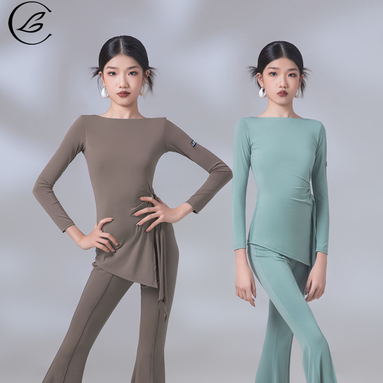 乐雅池2025春夏新款女童拉丁舞服