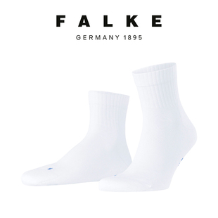 FALKE德国鹰客RUN棉袜短袜基础运动袜透气吸湿排汗男女四季 16624