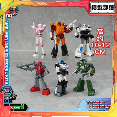 现货包邮 YOLOPARK AMK MINI 变形金刚补天士探长爵士警车预组装