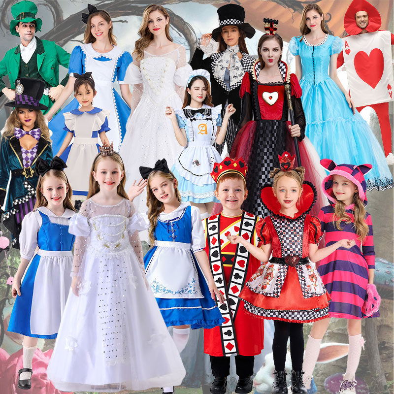 演出服悦美凯诗爱丽丝白皇后