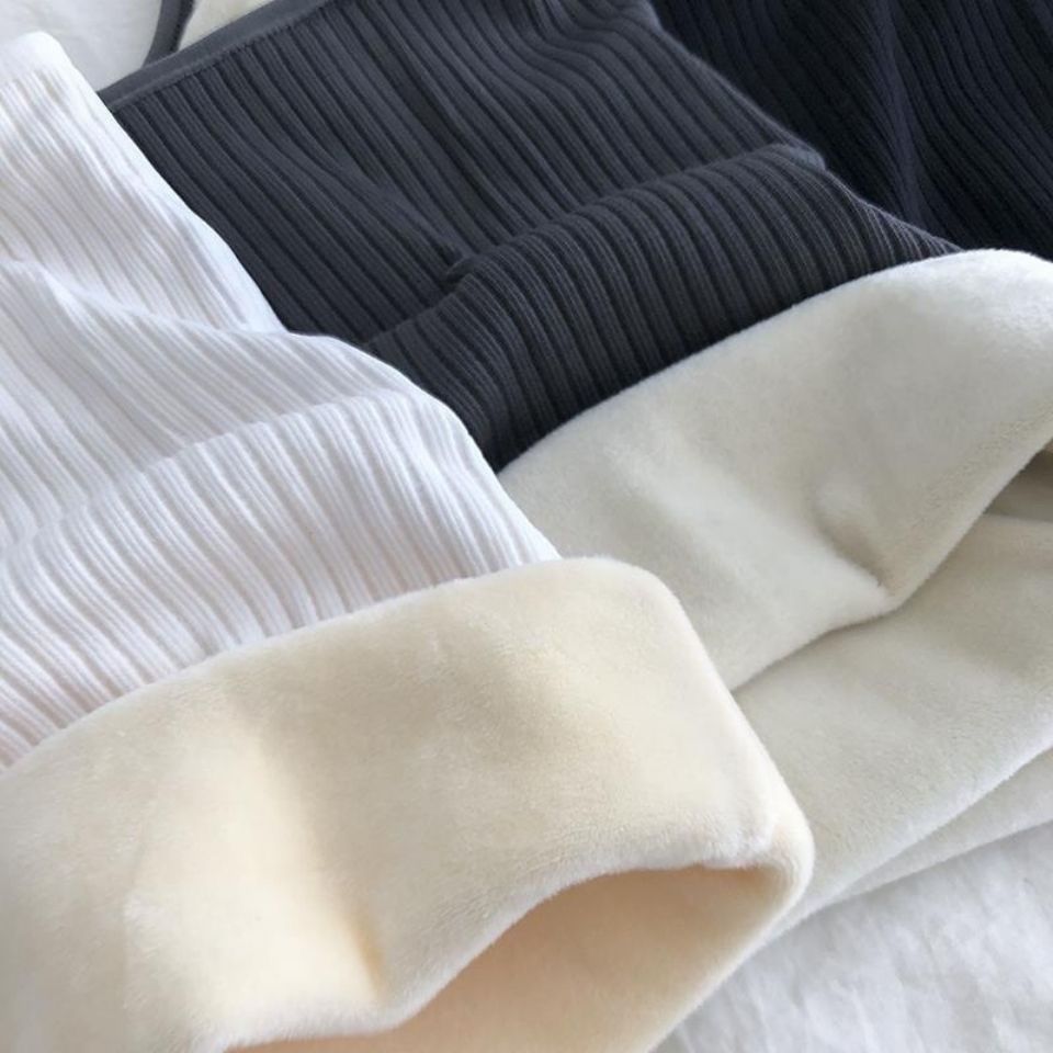 女大童加绒加厚保暖背心秋冬打底