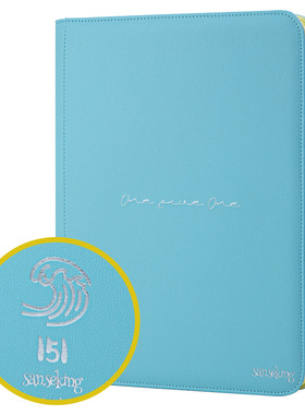 sanseking宝可梦收集啦151卡册9宫格PU拉链卡包PTCG收纳册小马卡