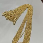 60cm S925银双闪珠项链 X8880224004 慕斯格瑞