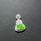 翡翠佛公吊坠JY0250319015 慕斯格瑞