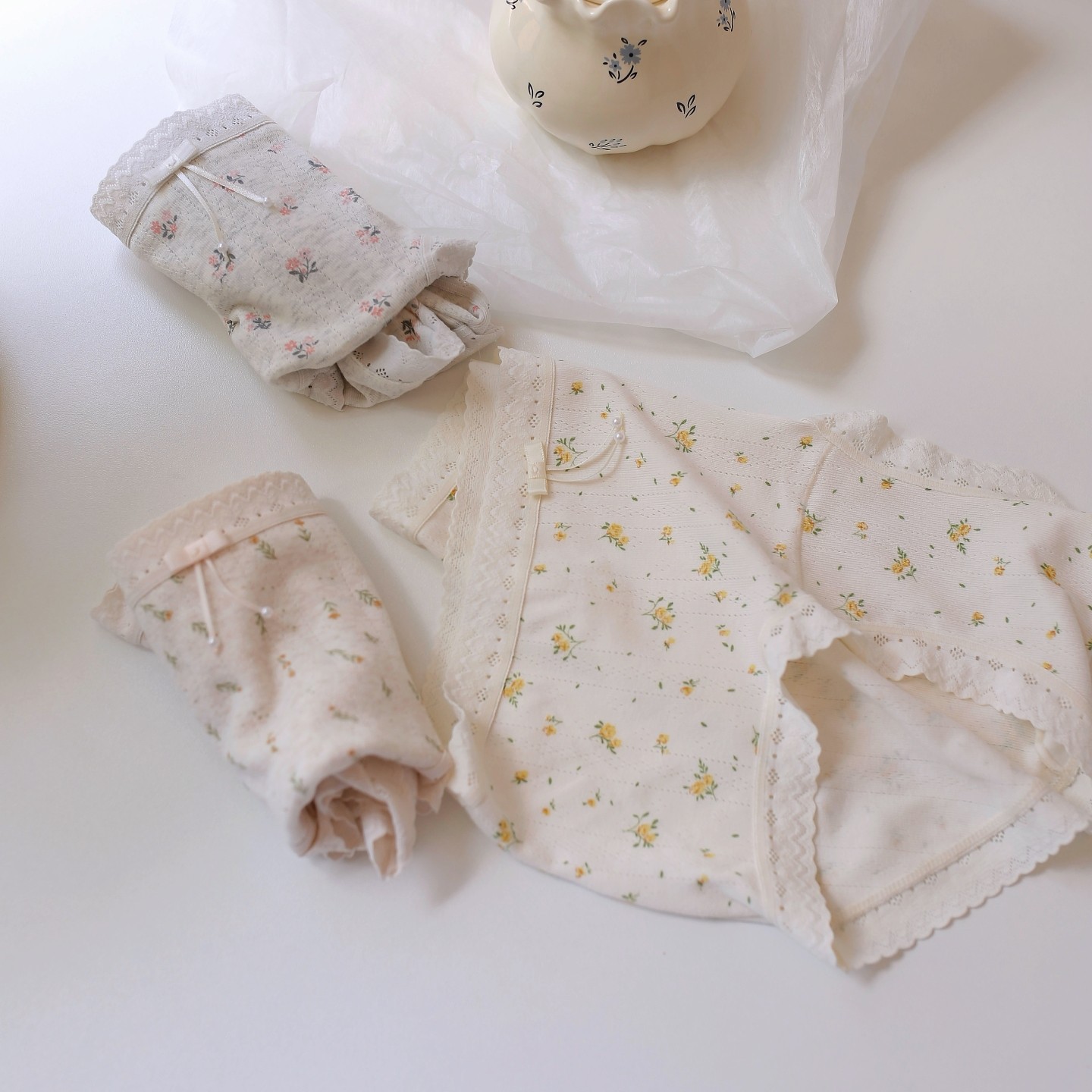 纯棉内裤碎花透气10A级全棉抗菌