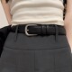 带百搭时尚 2026新款 饰配牛仔裤 装 高级感皮带学生 黑色腰带女士韩版