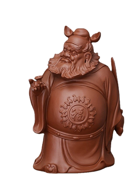 宇轩紫砂钟馗摆件新品