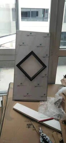 蜂窝大板石膏板通用LED方灯19*19客餐厅厨房阳台弹簧卡扣灯嵌入式