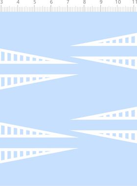 76566戴高乐号航空母舰 整版水贴 1/600 船模 船舶模型2312定制