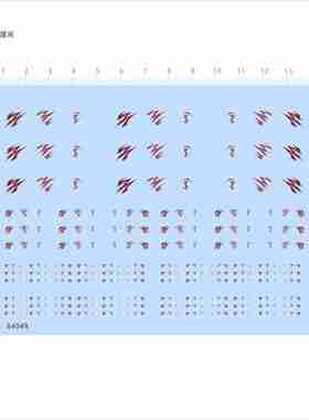 84049伤疤悟空龙珠血迹伤痕模型水贴可撕膜不干胶独立胶位现货