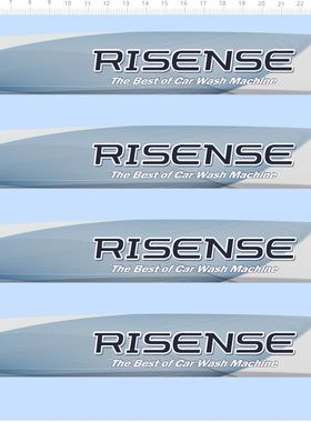 72480整版胶 RISENSE 模型车水贴 尾翼 定风翼