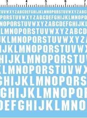 fonts 10-1   各种比例英文字母水贴纸