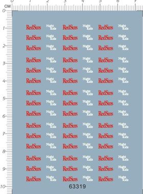 63319-11012 整版1/43 redsuns night kids 头文字D ae86水贴现货
