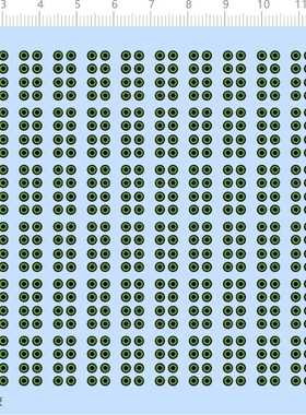 73170整版胶 1/6 依 眼睛 水贴纸打印绿眼睛绿色