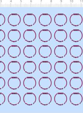 73981模型车水贴 一级方程式赛车f1 轮胎贴 紫色黑边 法拉利 五月