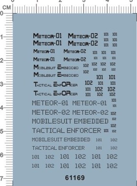 61169-A6014 1/400 大流星 Meteor freedom GD gd水贴2