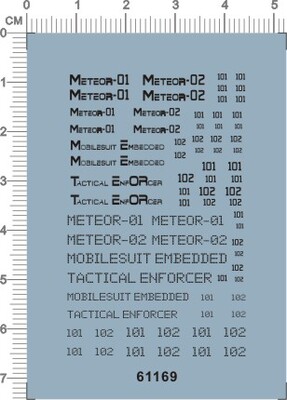 61169-A6014 1/400 大流星 Meteor freedom GD gd水贴2