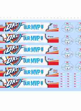 82221模型水贴MACLTT MVP可撕膜2405不干胶love独立胶位okc our