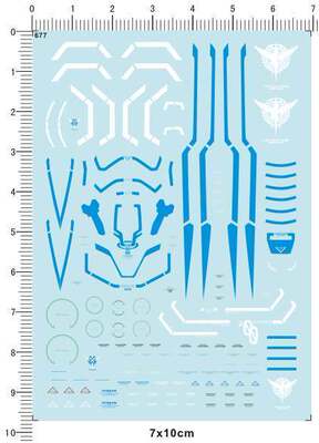 677 HG 00R 00 OO RAISER 海老川樣式專用配色gd水贴2