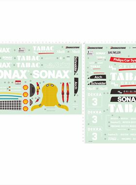 67603整版胶无比例TABAC-ORIGINAL水贴AMG MERCEDES C-CLASS DTM