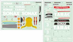 67603整版胶无比例TABAC-ORIGINAL水贴AMG MERCEDES C-CLASS DTM