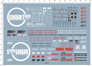 62633-809 PG GUNDAM S gd水贴少量批量定做订做water decal111