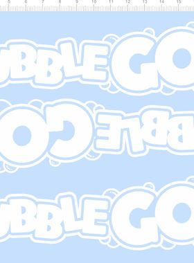 76656整版 BUBBLEGO 模型定制打印2312水贴纸