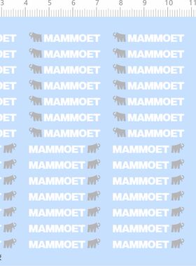 71599整版胶 mammoet 模型车水贴 大象