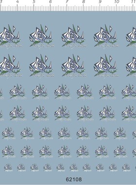 62108-白色蔷薇首都防卫大队兰兹菲尔德B3老虎特装型gd水贴1