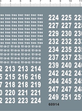 60914-219#  越战tank 79 编号 水贴1