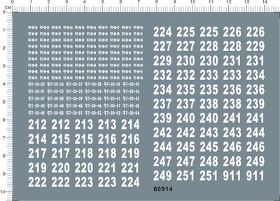 60914-219#  越战tank 79 编号 水贴1