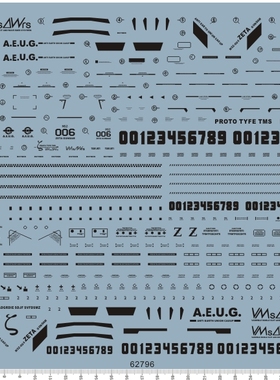 62796-B2402 PG MSZ-006 ZETA Z Ver 2.0 HD gd水贴纸2