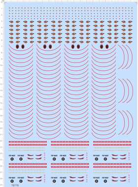 70770整版无比例labubu盲盒molly娃娃山椒鱼眼睛公仔标签水贴现货