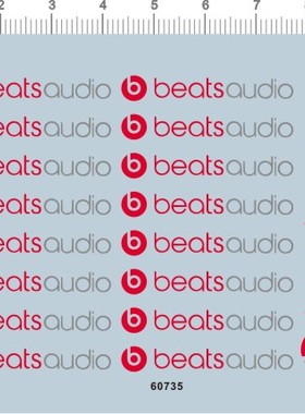 60735-A1012 beatsaudio 水贴