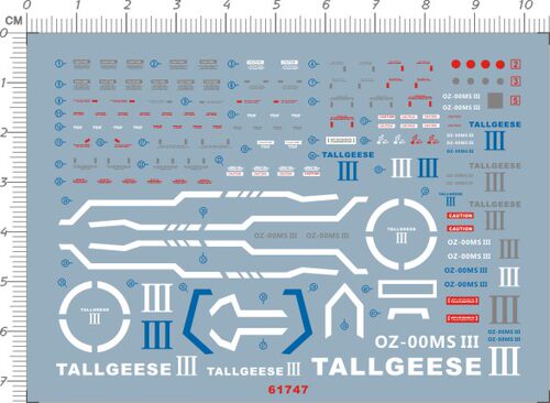 61747 HG Tallgeese III 3杜鲁基斯多鲁基斯说明书gd水贴 定做2