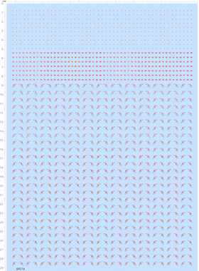 69218整版胶1/400俄罗斯飞机苏27单双座版SU27飞机飞机标签水贴纸