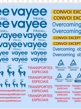 68016整1/14 vayee TRANSPORTES ESPECIAIL CONVOL EXCEPTIONNEL