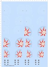 71841整版胶 2 娃娃眼睛 纹身 衣服 水贴