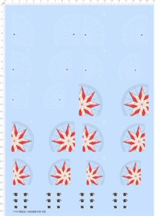 71841整版胶 2 娃娃眼睛 纹身 衣服 水贴