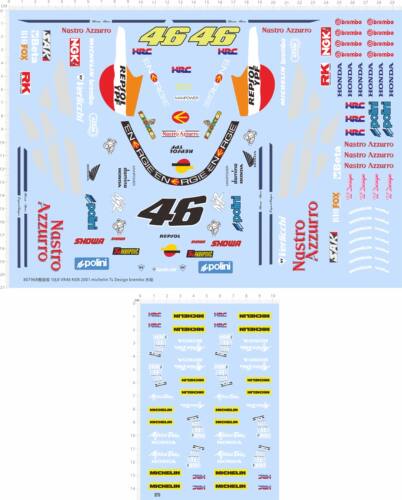 80796轮胎贴hrc ngk did rk AFRICA TWIN cbr摩托车VR46 NSR 现货
