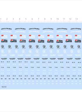 82232模型REVO水贴LTX-BF8可撕膜morethan水滴轮BEARINGS渔轮2405