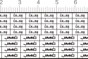 65821 1/64 JMC 江铃凯运 轻卡 蚀刻片工艺背胶 金属贴 银色现货